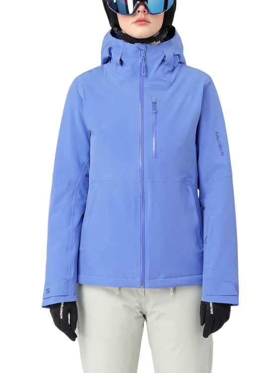Kurtka narciarska damska Salomon Highland Jacket wedgewood