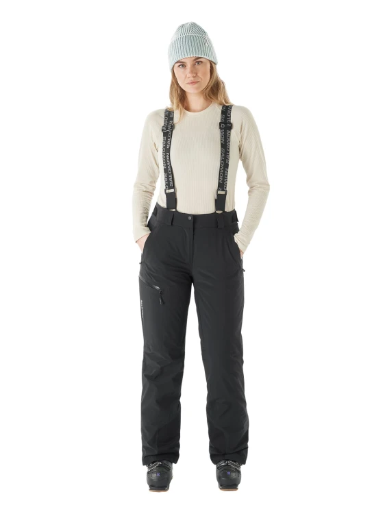 Spodnie narciarskie damskie Salomon Brilliant Pant deep black