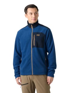 Kurtka męska Helly Hansen Daybreaker Block Microfleece dark blue