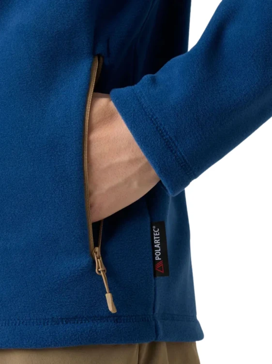 Kurtka męska Helly Hansen Daybreaker Block Microfleece dark blue