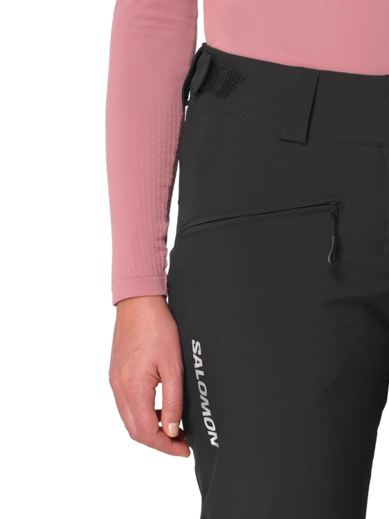 Spodnie narciarskie damskie Salomon Edge Pant deep black