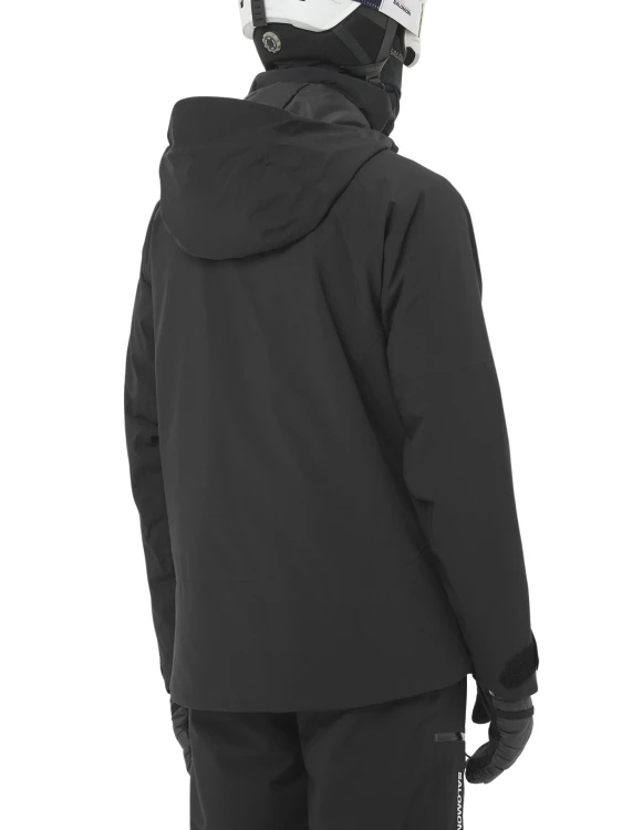 Kurtka narciarska męska Salomon Brilliant 2.0 Jacket deep black