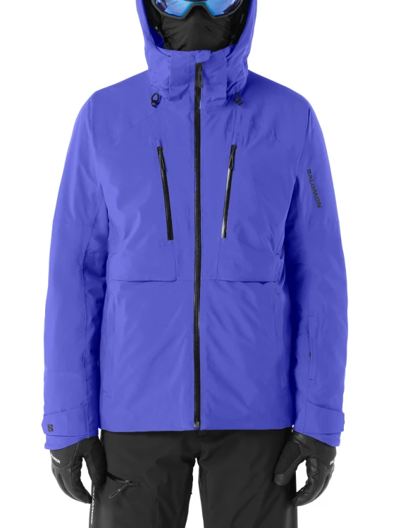 Kurtka narciarska męska Salomon Brilliant 2.0 Jacket clematis blue