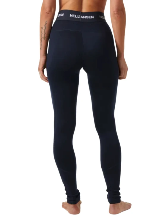 Spodnie damskie termoaktywne Helly Hansen Lifa Merino Midweight navy