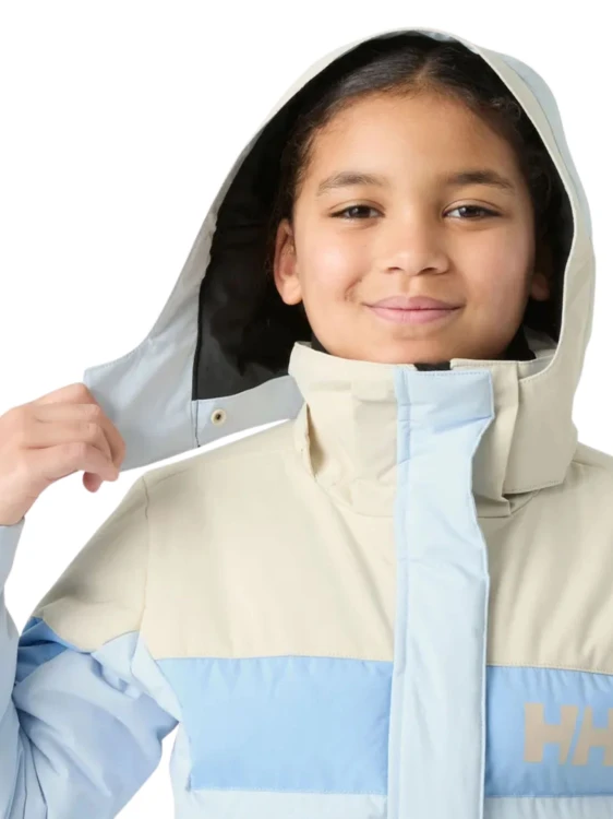 Kurtka narciarska dziecięca Helly Hansen Jr Diamond pinnacle blue