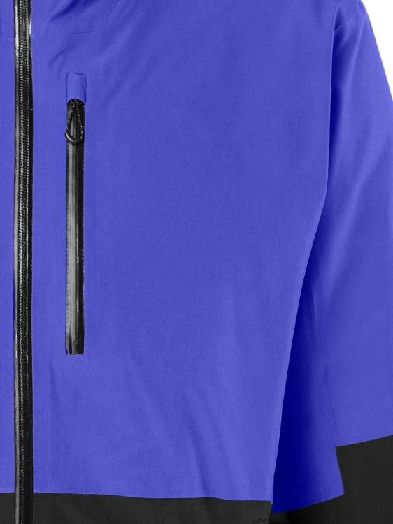 Kurtka narciarska męska Salomon Highland Jacket clematis blue/deep black