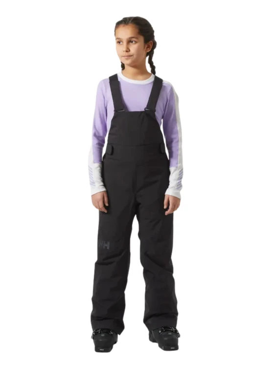 Spodnie narciarskie dziecięce Helly Hansen Stellar Bib black