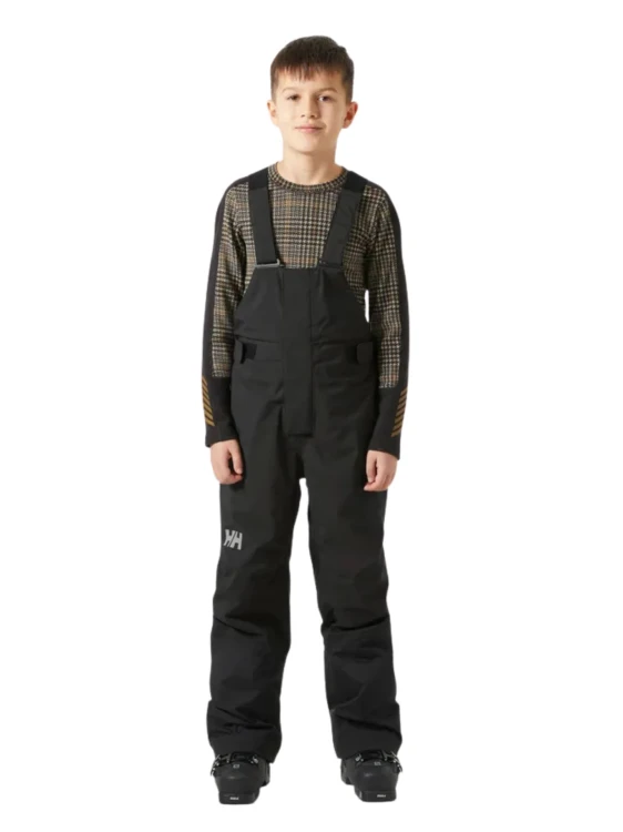 Spodnie narciarskie dziecięce Helly Hansen Summit 2.0 Bib black