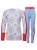 Bielizna termoaktywna dziecięca Helly Hansen Graphic Lifa Merino Set bright blue
