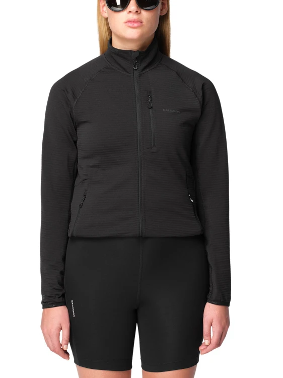 Polar damski Salomon Essential Lightwarm FZ deep black