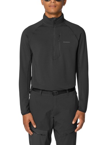 Polar męski Salomon Essential Lightwarm HZ deep black