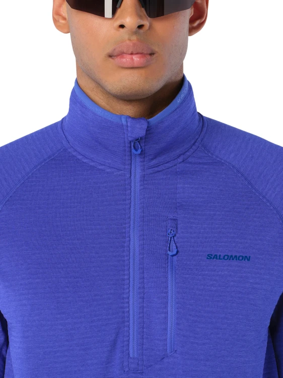 Polar męski Salomon Essential Lightwarm HZ clematis blue