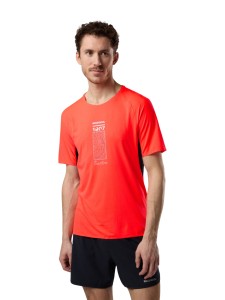 Koszulka męska Rossignol Sapa Ultra Tee red