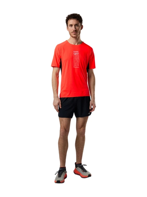 Koszulka męska Rossignol Sapa Ultra Tee red