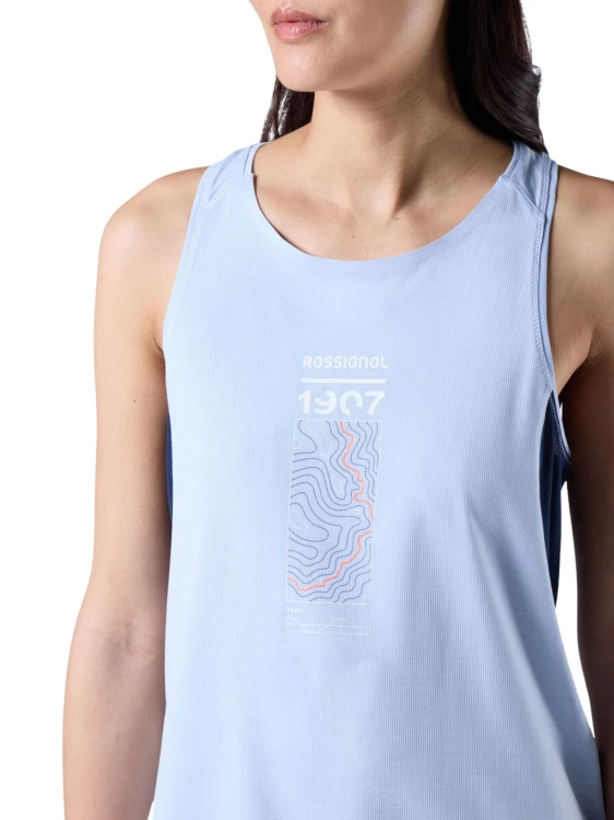 Koszulka damska Rossignol Sapa Ultra Tank blue