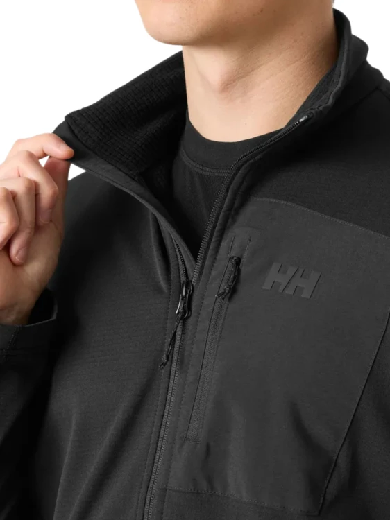 Kurtka polarowa męska Helly Hansen Versalite Fleece Jacket black