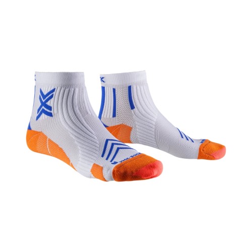 Skarpety X-Socks Run Expert Ankle white/orange/twyce blue