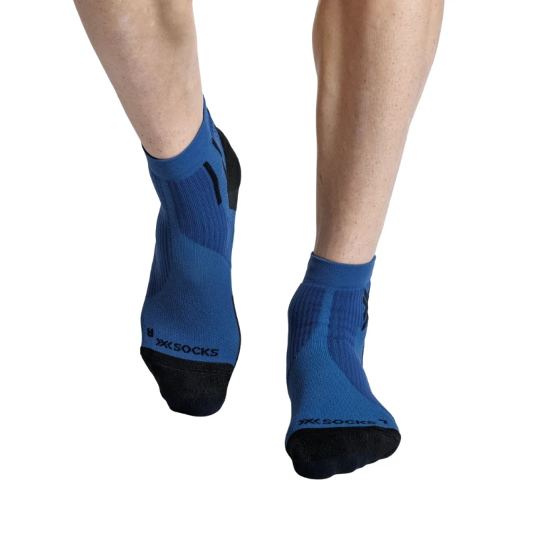Skarpety X-Socks Run Perform Ankle marine/x black