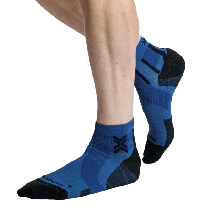 Skarpety X-Socks Run Perform Ankle marine/x black