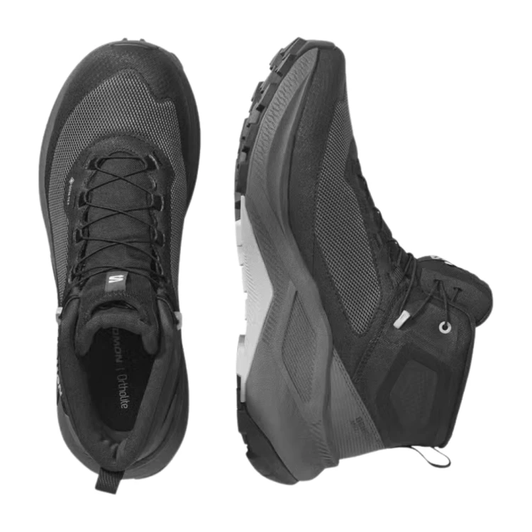 Buty męskie Salomon Genesis Mid Gore-Tex black / asphalt / alloy