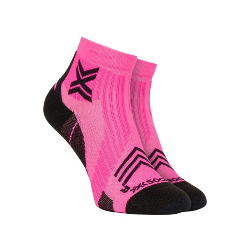 Skarpety X-Socks Run Expert Ankle fluo pink/x black