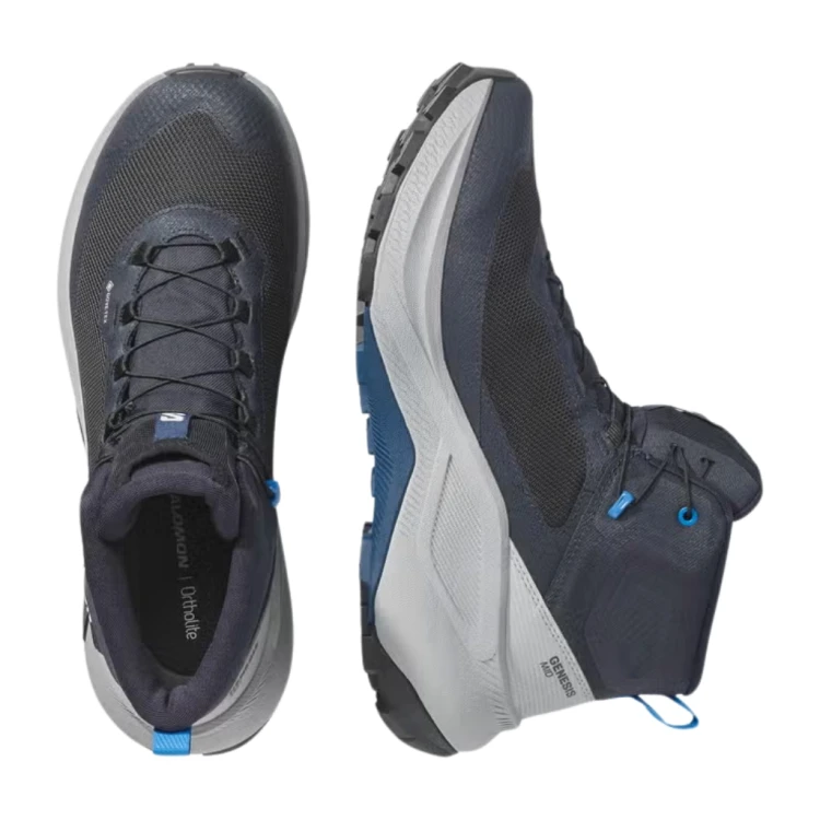 Buty męskie Salomon Genesis Mid Gore-Tex dark navy / spellbound / alloy