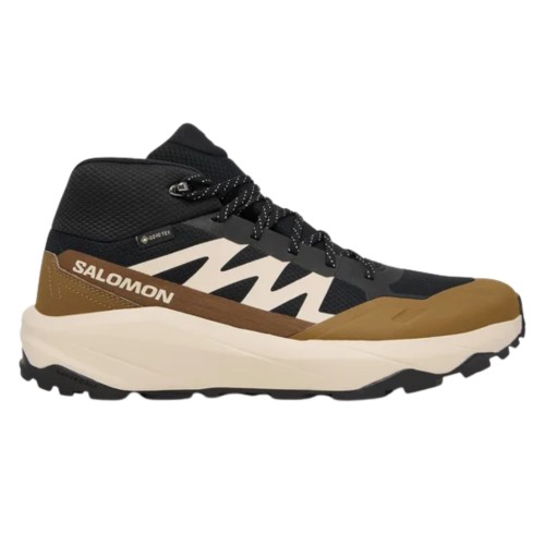 Buty męskie Salomon Outscape Mid GTX Gore-Tex black/rainy day/coyote brown