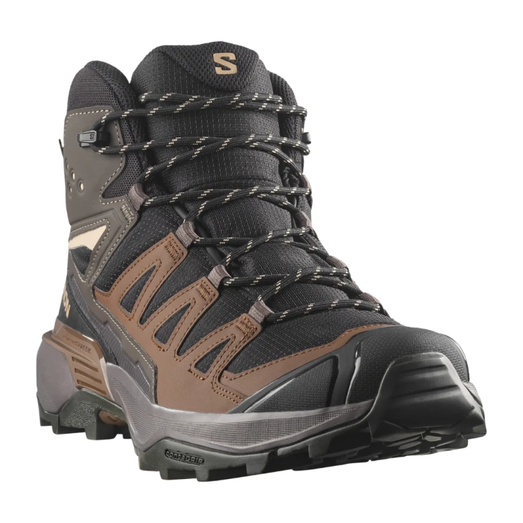 Buty męskie Salomon X Ultra 360 Mid Gore-Tex black / dark gull gray / dark earth
