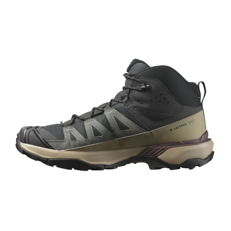 Buty męskie Salomon X Ultra 360 Mid Gore-Tex phantom/deserttan/rumraisin