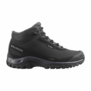 Buty damskie Salomon Shelter waterproof black/nine Iron/excalibur