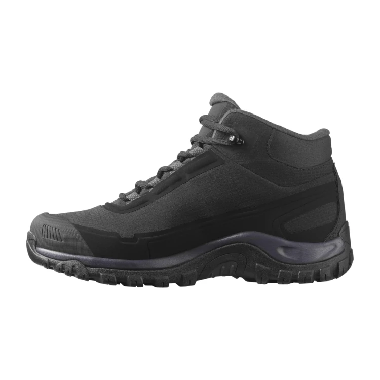 Buty damskie Salomon Shelter waterproof black/nine Iron/excalibur