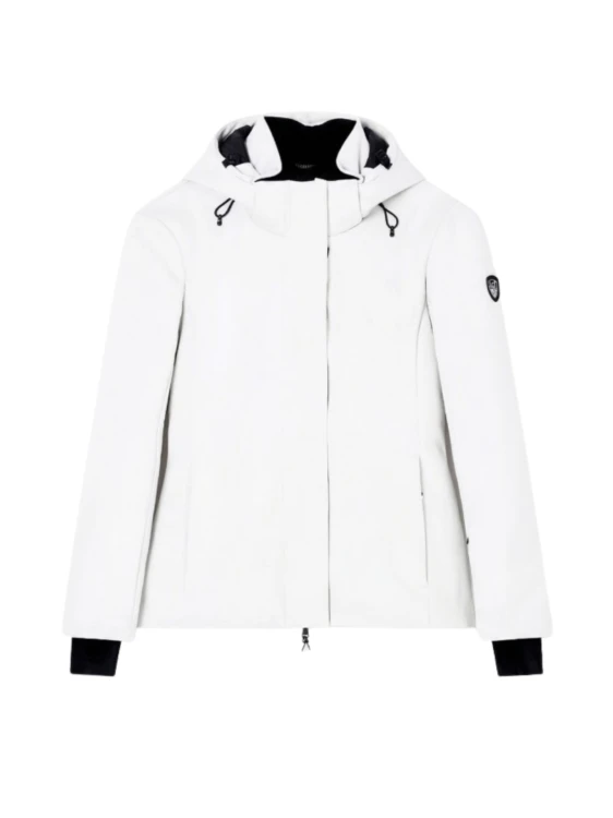 Kurtka narciarska damska EA7 Emporio Armani Kitzbühel Softshell Jacket White