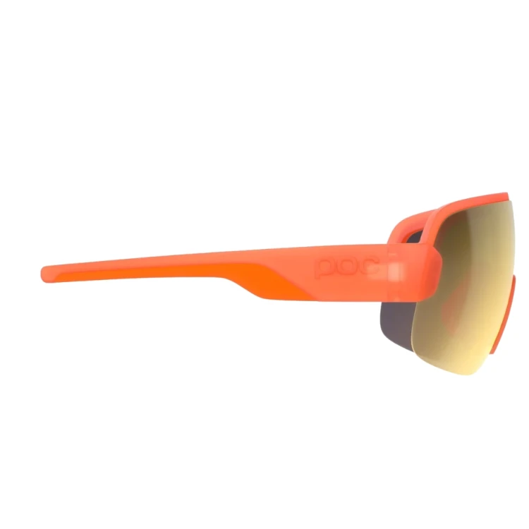 Okulary rowerowe POC Aim Orange Translucent/Clarity Road/Partly Sunny Gold