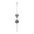 Narty Rossignol Hero MT CA Konect + NX 12 Konect GW B80 Silver Red