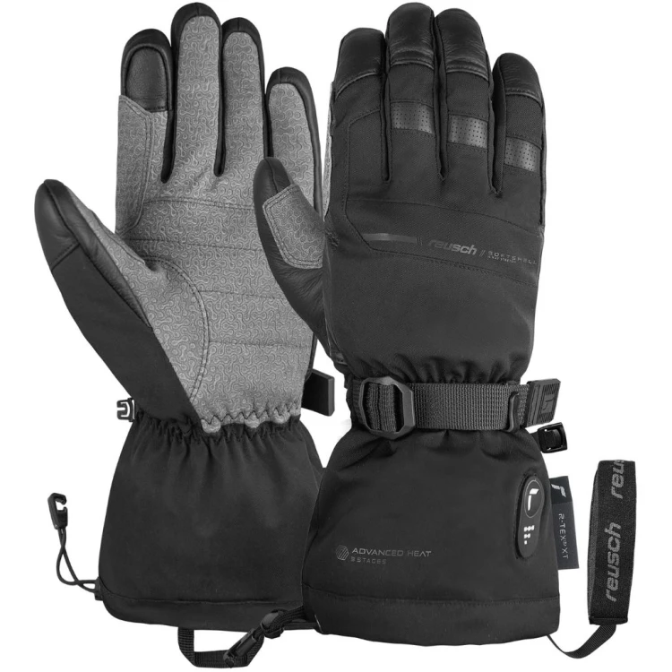 Rękawice narciarskie męskie Reusch Advanced Heat R-TEX® XT black
