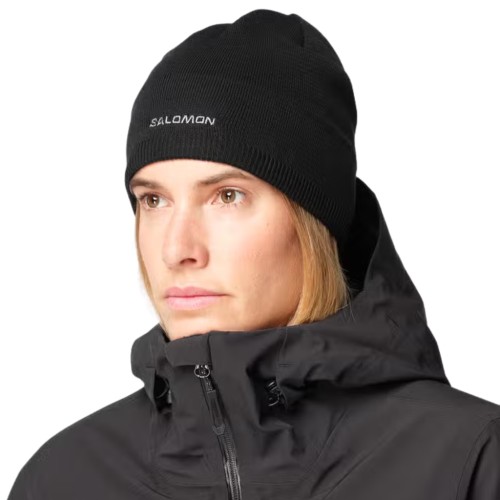 Czapka Salomon Beanie deep black