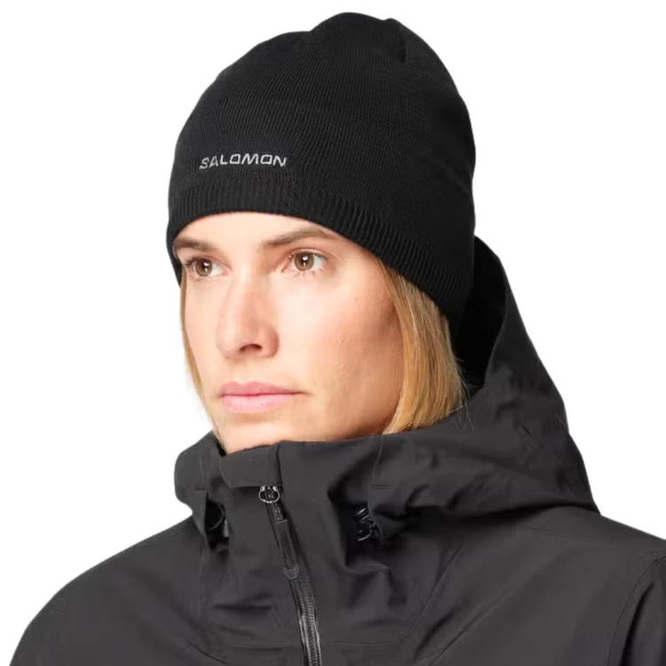 Czapka Salomon Beanie deep black