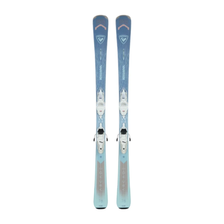 Narty Rossignol Arcade 78 + Xpress W 10 GW B83 Wht/Sparkle