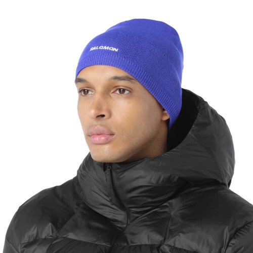 Czapka Salomon Beanie clematis blue