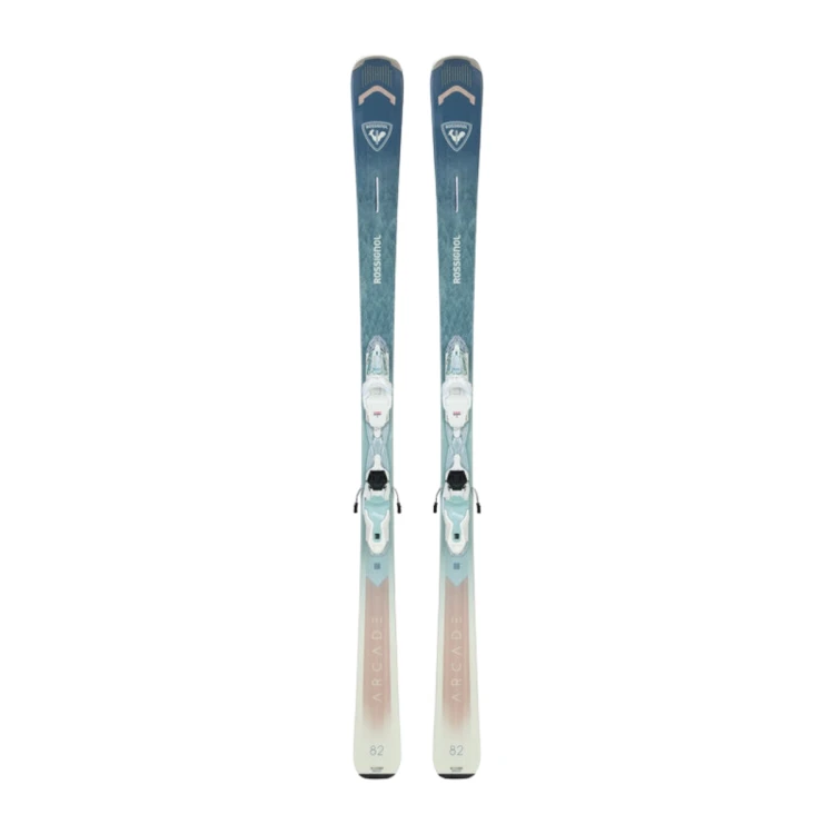 Narty Rossignol Arcade W 82 + Xpress W 11 GW B83 White Almond