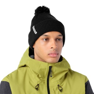 Czapka Salomon Pompom Beanie deep black