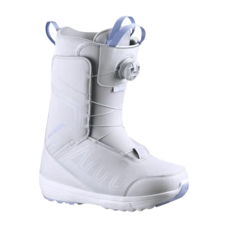 Buty snowboardowe damskie Salomon Pearl BOA gray violet/brunnera blue
