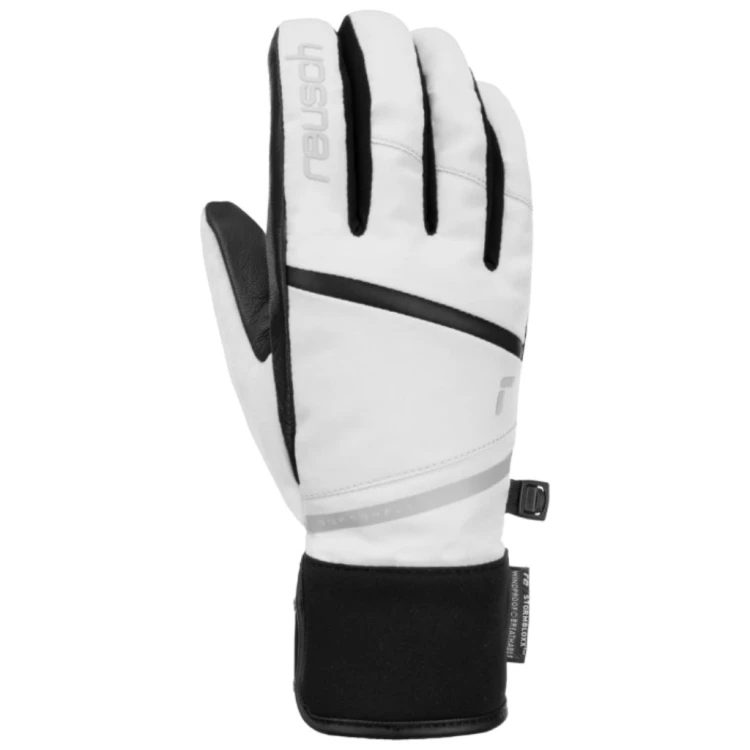 Rękawice narciarskie damskie Reusch Tessa STORMBLOXX™ white
