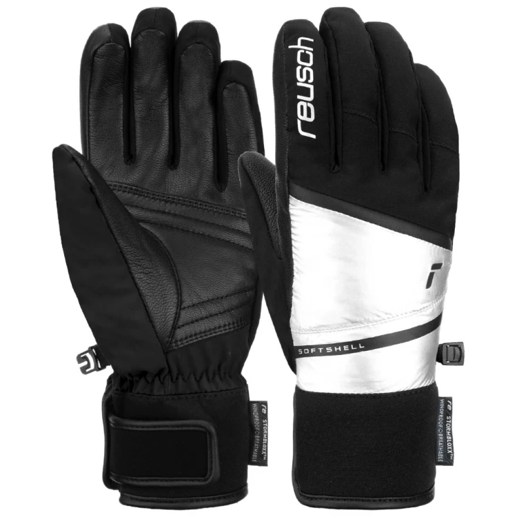 Rękawice narciarskie damskie Reusch Tessa STORMBLOXX™ silver