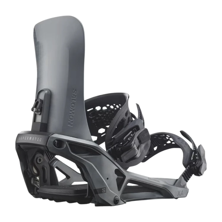 Wiązania snowboardowe Salomon XA Supermatic castor gray/black