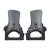 Wiązania snowboardowe Salomon XA Supermatic castor gray/black