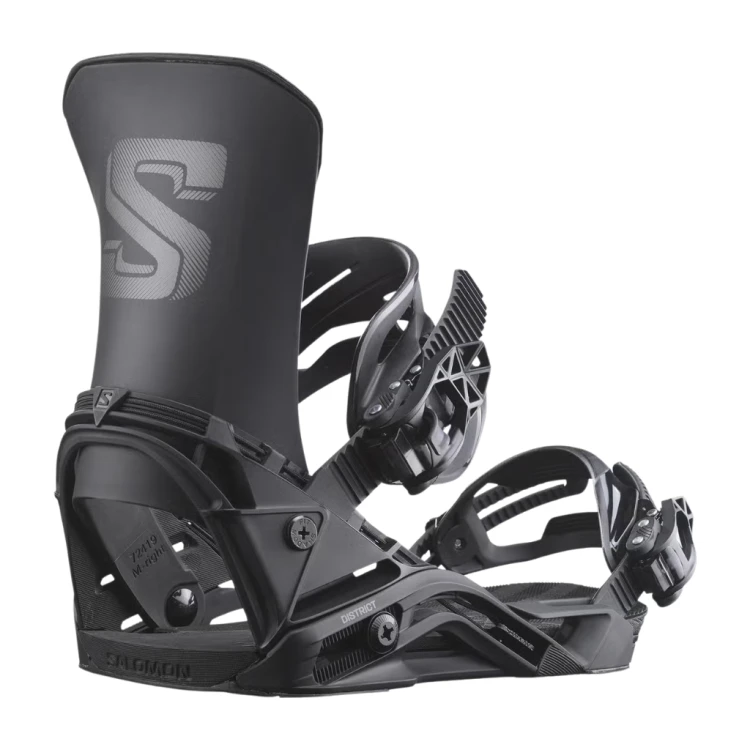 Wiązania snowboardowe Salomon District black
