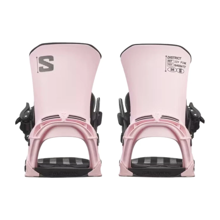 Wiązania snowboardowe Salomon District icy pink/black