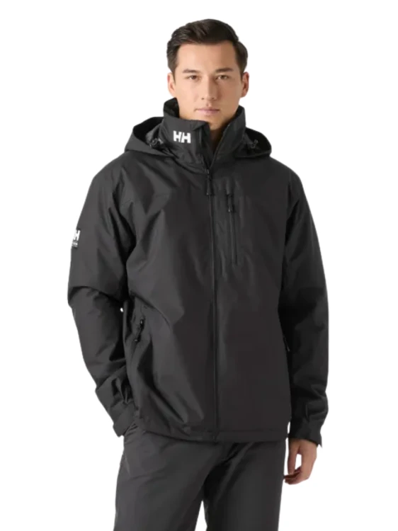 Kurtka męska Helly Hansen Crew Hooded Pile Jacket black