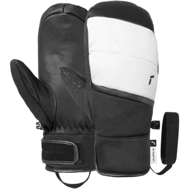 Rękawice narciarskie damskie Reusch Febe R-TEX® XT Mitten black/white